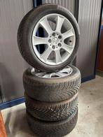 Aluminium velgen + winterbanden 4x100 Goede staat!, Ophalen, Winterbanden, Band(en)
