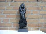 LADY in BLACK - beeldhouwkunst steen - uniek werk., Antiek en Kunst, Ophalen