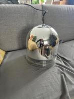 Vintage hanglamp spiegelglas, Huis en Inrichting, Ophalen, Gebruikt, Glas