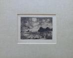 JAKOB SMITS / ACHTERBOSCH / ZW-W ETS / 24x30cm / PASSE, Ophalen of Verzenden
