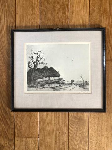 Gravure Dirk Baksteen beschikbaar voor biedingen