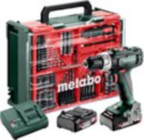 Visseuse Perceuse METABO BS 18 + outils, Doe-het-zelf en Bouw, Gereedschap | Boormachines, Nieuw, Boormachine, Ophalen