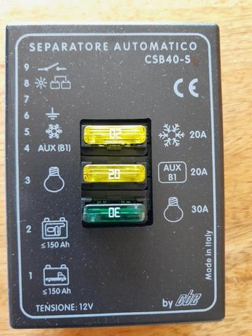 Automatische parallelle accuscheider CBE CSB40-SP  beschikbaar voor biedingen