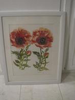 Aquarel schiderij, Ophalen