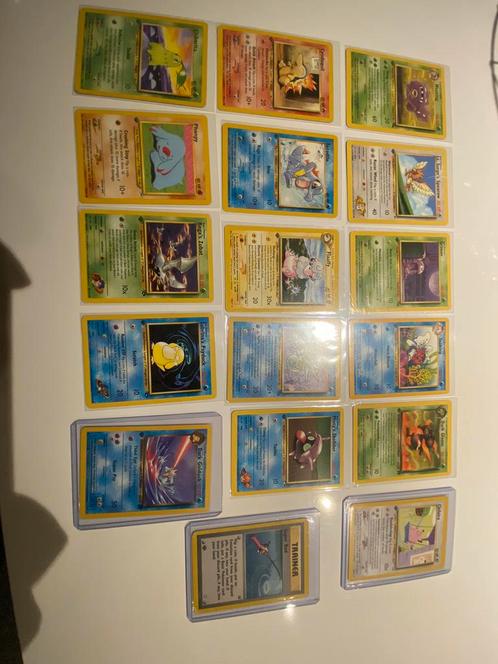 Oude Pokemon kaarten te koop, sommige 1st edition, Hobby en Vrije tijd, Verzamelkaartspellen | Pokémon, Ophalen of Verzenden