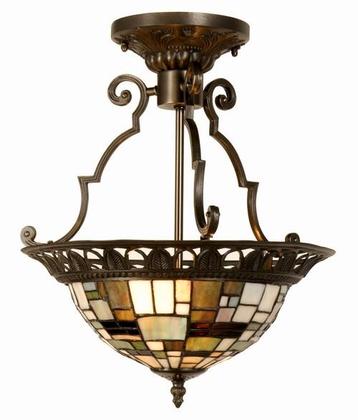 Tiffany plafondlamp, Enlèvement, Utilisé