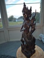 Handgesneden Balinees beeld met veel detail 36cm, Ophalen of Verzenden