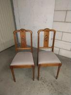 2 antiek stoelen, Ophalen, Hout