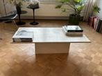 Salon tafel Travertijn (beige), Huis en Inrichting, Ophalen, Overige materialen, Gebruikt, 100 tot 150 cm