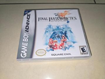 Final Fantasy Tactics Advance GBA Game Case