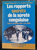 Les Rapports secrets de la sûreté congolaise T2 : GRAND, Livres, Histoire nationale, Vandewalle et Brassinne, Utilisé, Enlèvement ou Envoi