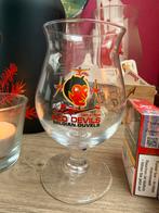 Duvel glas Red Devils, Verzamelen, Ophalen of Verzenden, Nieuw, Glas of Glazen, Duvel