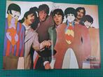 The Beatles - poster 41x29 cm - 1981, Rechthoekig Liggend, Gebruikt, Ophalen of Verzenden, A1 t/m A3