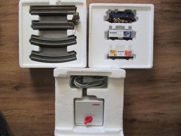 Märklin H0 Sonder Packung Blanco mit BR 81 in blau + 2 Werbe beschikbaar voor biedingen