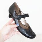 Mooie Leren Clarks Schoenen - 31 (Maat 6½ / 40) € 45,-, Verzenden, Zwart, Sandalen of Muiltjes, Zo goed als nieuw