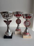 Trofee / beker tennis (set 9), Ophalen of Verzenden, Zo goed als nieuw