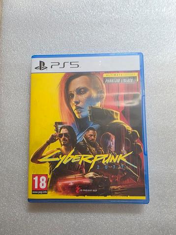Cyberpunk 2077 Ultimate Edition PS5 - schijf in perfecte sta beschikbaar voor biedingen