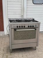 Cuisinière à gaz Pelgrim avec four électrique 90x90 en acier, Electroménager, Cuisinières, Enlèvement ou Envoi, Comme neuf, Gaz
