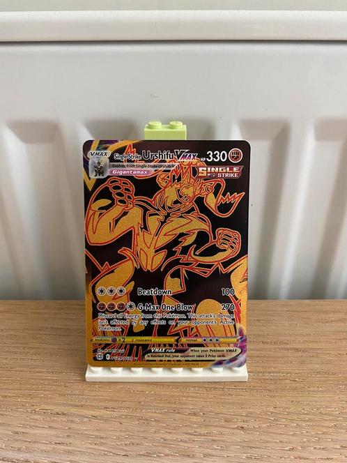 Single Strike Urshifu Vmax Gold TG29/TG30 - Pokemon kaart, Hobby en Vrije tijd, Verzamelkaartspellen | Pokémon, Nieuw, Losse kaart