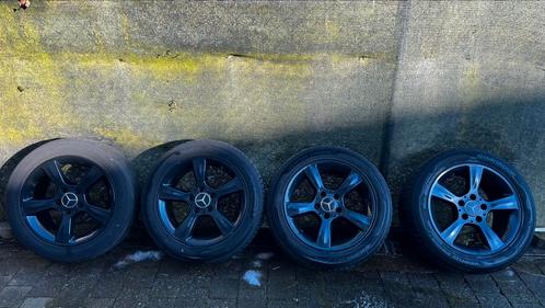 Mercedes C-klasse w203, Auto-onderdelen, Banden en Velgen, Band(en), Zomerbanden, 16 inch, 225 mm, Personenwagen, Gebruikt, Ophalen