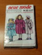 Neue Mode vintage patroon voor kinderen n M55 127 vintage, Hobby en Vrije tijd, Kledingpatronen, Gebruikt, Kind, Jas, Ophalen