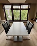 A VENDRE - Table salle à manger + 4 chaises, Ophalen, 50 tot 100 cm, Zo goed als nieuw, 150 tot 200 cm