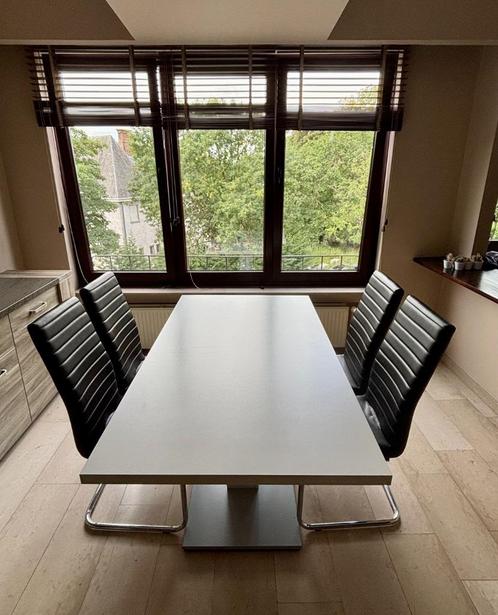 A VENDRE - Table salle à manger + 4 chaises, Huis en Inrichting, Tafels | Eettafels, Zo goed als nieuw, 50 tot 100 cm, 150 tot 200 cm