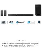 SONY HTRT3 Home Theater System with Dolby, Gebruikt, Met externe subwoofer, Ophalen
