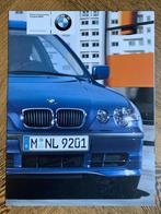 Franstalige folder BMW 3 serie compact E46 accessoires 2003, Boeken, Auto's | Folders en Tijdschriften, Nieuw, Ophalen of Verzenden