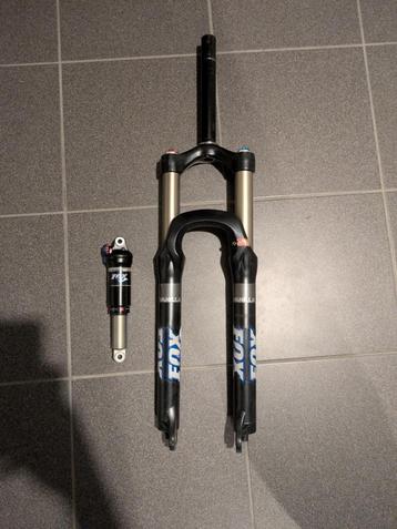 Fox vanilla 32 26", débattement 140 mm + Fox Float RP 2, Fourche avant, Enlèvement, Utilisé, Fox