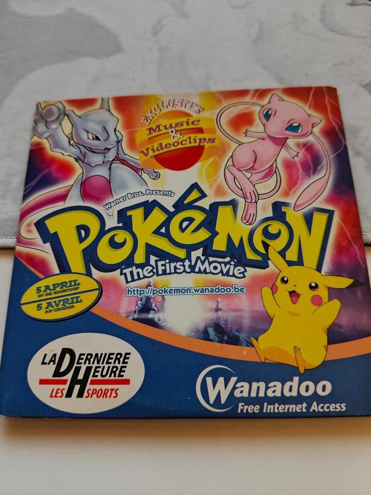 CD Promo Audio et Video - Pokémon  The First Movie 1998, Cd's en Dvd's, Cd's | Pop, Gebruikt, 2000 tot heden, Ophalen of Verzenden