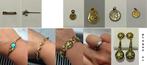 Vintage vergulde sieraden - prijs in de advertentie, Handtassen en Accessoires, Ophalen of Verzenden, Overige materialen, Overige typen