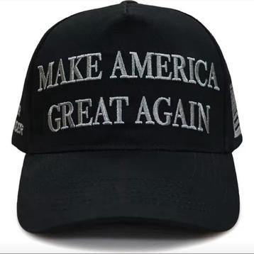 MAGA nieuwe zwarte pet. Standaardformaat Prijs: 50€ beschikbaar voor biedingen