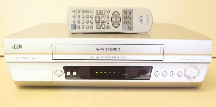 JVC Videorecorder Met Afstandsbediening / Model  HR-V510, Audio, Tv en Foto, Videospelers, Zo goed als nieuw, VHS-speler of -recorder