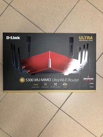 Routeur D-Link 5300 MU-MIMO Ultra WIFI Router beschikbaar voor biedingen