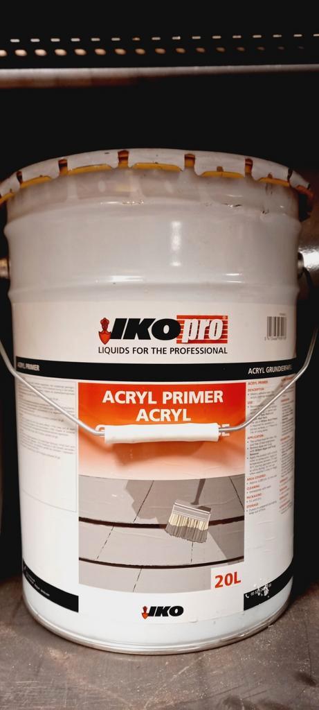 ♣︎♣︎︎︎︎︎ IKo Pro ︎︎♣♣ Acryl primer.10 l. >dak, leien, tegels, Tuin en Terras, Zwembad-toebehoren, Zo goed als nieuw, Ophalen