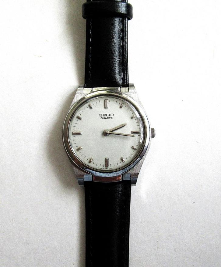 SEIKO Braille heren quartz horloge, Japan van de 80 jaren., Handtassen en Accessoires, Horloges | Antiek, Seiko, Ophalen of Verzenden