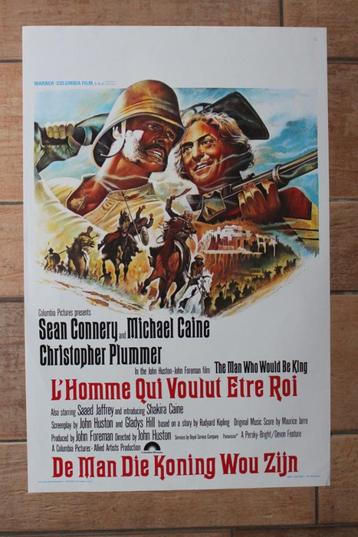 filmaffiche The Man Who Would Be King 1975 filmposter beschikbaar voor biedingen