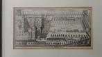 originele gravure kasteel van Brouchem, Antiek en Kunst, Ophalen