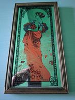Vintage spiegel "Summer" - Alfons Mucha, Ophalen