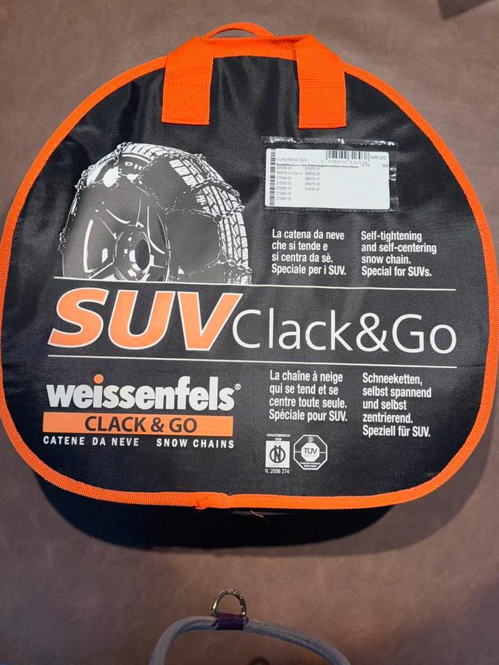 Nouvelles chaînes à neige pour SUV Clack & Co Weissenfels, Autos : Divers, Chaînes, Neuf, Enlèvement