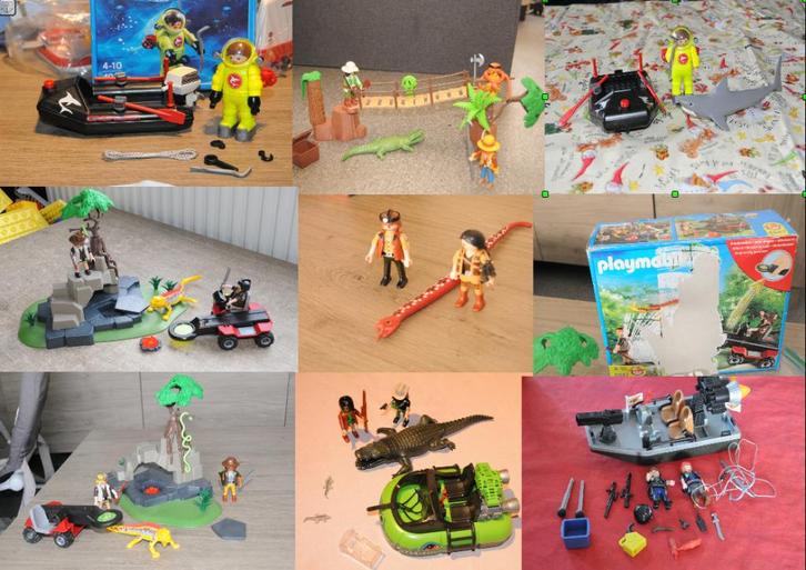 playmobil avontuur sets schattenzoekers en inca's, Kinderen en Baby's, Speelgoed | Playmobil, Gebruikt, Complete set, Ophalen of Verzenden