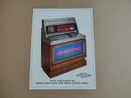 Flyer: Rowe-AMi MM4 (1970) jukebox, Verzamelen, Verzenden, Ami