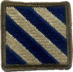 Patch US ww2 3rd Infantry Division (1), Verzamelen, Militaria | Tweede Wereldoorlog
