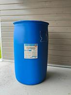 Gratis lege blauwe vaten 200 liter, Ophalen, Zo goed als nieuw, Kunststof