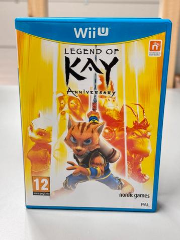 Legend of Kay Anniversary Wii U spelletje als nieuw + boekje