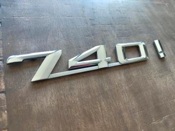 BMW E38 740i embleem achter  beschikbaar voor biedingen