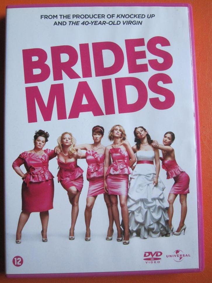 Bridesmaids (2011), Cd's en Dvd's, Dvd's | Komedie, Zo goed als nieuw, Romantische komedie, Vanaf 12 jaar, Ophalen of Verzenden