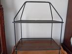 Moderne zwarte Etagere, Huis en Inrichting, Ophalen of Verzenden, Zo goed als nieuw