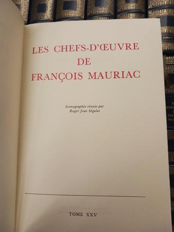 Les chefs-d’oeuvre de François Mauriac beschikbaar voor biedingen